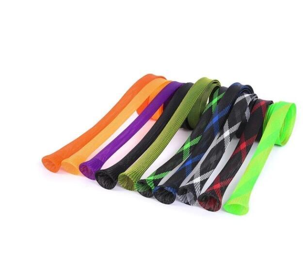 Mesh Tube Telescopic Fishing Rod Protective Cover