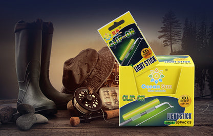 Luminous tape for rod tip